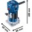 Bosch 06016A0020 Edge Router GKF, 550 W, 6 mm / 1/4 inch