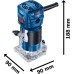 Bosch 06016A0020 Edge Router GKF, 550 W, 6 mm / 1/4 inch