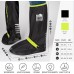 Perletti overshoes, black, waterproof, non-slip, shoe covers, reusable, reinforced with reflective strips, high rain protection galoshes for rain and snow.
