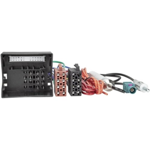 Sound Way Car Radio Adaptor Cable ISO Input Compatible with Opel