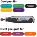 Dremel Lite 7760 Battery Multitool 3.6V, Set with 15 Accessories, Variable Rotation Speed 8,000 - 25,000 RPM - for Carving, Engraving, Grinding, Sharpening, Cleaning, Polishing, Sanding