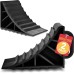 GADLANE Wheel Chocks Trailer - Robust, Non-Slip Plastic Wedges for Car, Caravan, Motorhome, Motorcycle - Durable, Secure Grip in Wet, Gentle on Tyres and Rims (Pack of 2)