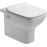 Gala Street Square G5132601 Toilet Seat Slim Fixed Collection Urea White Finish 37.5 x 6 x 45 cm