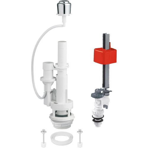 CR 1403A Single Exhaust Pneumatic Mechanism for Single Block Vases - Complete with Floating Entrance from Bottom 3/8
