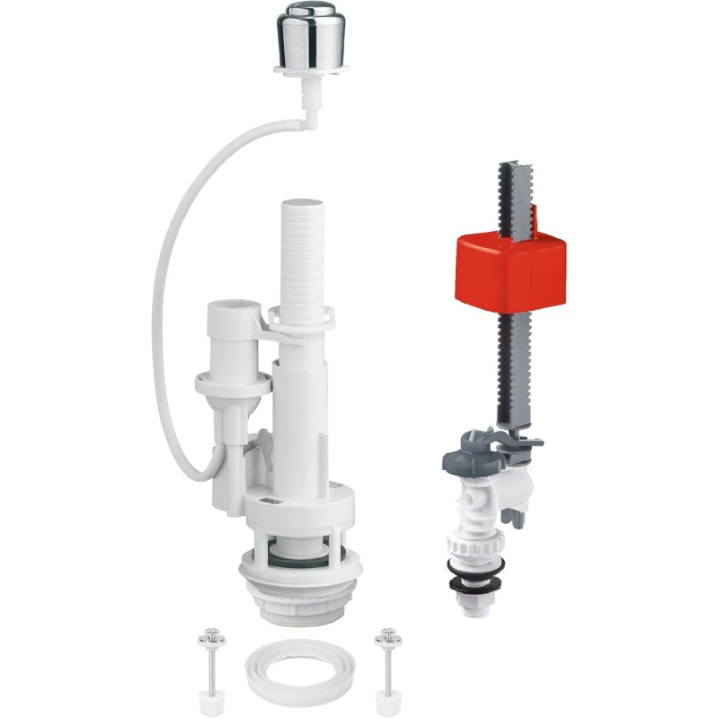 CR 1403A Single Exhaust Pneumatic Mechanism for Single Block Vases - Complete with Floating Entrance from Bottom 3/8