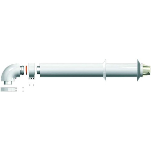 Ariston - Next Evo X Бутан, пропан и природен газ Допълнителна тръба за водонепроницаеми стайни нагреватели Хоризонтална инсталация Продукт за инсталиране в Испания