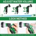 Adjustable Watering Gun, Watering Can, 8 Functions, Adjustable Water Gun, High Pressure Gun, Suitable for Watering Garden and Plants, Car Wash