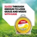 Oregon Round Mower Line 2 mm, Yellow, For Tall Grass, Weeds, Lawns and Dense Vegetation, Heavy Duty Professional Nylon Thread, For Most Strimmers, 2 mm x 127 m (69-358-Y)