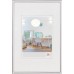 walther design KV030S3 New Lifestyle Plastic Picture Frame, 20 x 30 cm, Silver, Pack of 3