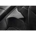 Skoda 654061580 Centre Tunnel Cover Rubber Mat Tunnel Rear Centre Cover Black