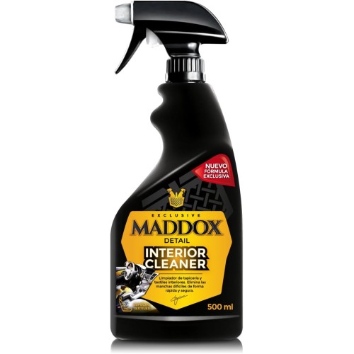 Maddox Detail - Interior Cleaner 500 ml | Upholstery Cleaner Car | Cleans Car Upholstery Made of Textile, Floor Mats, Blankets and Alcantara | Car Interior Cleaning | Seat Cleaner Car Fabric | Car