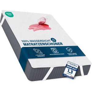 Utopia Bedding Mattress Protector, 180 x 200 cm, Waterproof, with Elastic Corner Straps, OEKO-TEX Certified Topper, Breathable