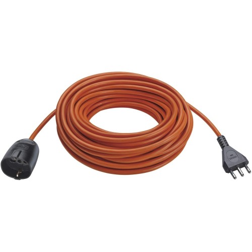 Vimar 0R32394 Universal Extension with Cable 20 m 3G1.5S17 Plug Large 2P+T 16 A 250 V~ Italian Standard Type S17 with Child Protection Ideal for the Garden