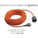 Vimar 0R32394 Universal Extension with Cable 20 m 3G1.5S17 Plug Large 2P+T 16 A 250 V~ Italian Standard Type S17 with Child Protection Ideal for the Garden