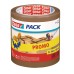 tesa 57456 tesapack Standard Promo 2 Rolls 66 m x 50 mm Brown Transparent
