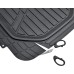 Amazon Basics 4 Piece Heavy Duty All Season Rubber Floor Mats and Boot Mat for Car, SUV, Lorry