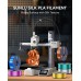 SUNLU PLA+ Shiny Silk 3D принтер филамент 1,75 mm, филамент за печат с копринено гладка повърхност, добро цветопредаване, точност на размерите ± 0,02 mm, 1 kg макара, PLA+ Silk, черен