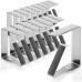 com-four® 16 x Premium Tablecloth Clips - Stainless Steel Table Cloth Clips for Indoor and Outdoor Use