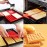Aestm Silicone Waffle Mould with Good Non-Stick Coating Baking Mould Waffle Moulds Cooking Kitchen Baking Tool 2 Pieces