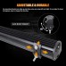 SKYWORLD 23 Inch 59 cm 324 W LED Work Light Bar with 12 V Wiring Harness, Waterproof LED Light Bar LED Work Light Bar for 4 x 4 Off-Road SUV UTV ATV Car Tractor