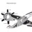 Amazon Basics Leather Hole Punch Set Rotary Hole Pliers Various Hole Sizes with Expander Tool Silver