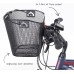 Fischer handlebar basket with quick attachment, specially developed for e-bikes, load capacity 5 kg, suitable for all standard displays with a width of 9 cm, including Bosch displays