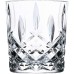 RCR Crystal Orchestra Cut Glass Dof Double Old Fashioned Whisky Glasses Drinking Glasses Set - 340ml - Pack of 6