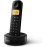 Philips D1601B Cordless Telephone, DECT Telephone, Landline Connection, 4.1 cm Display, Feedback, Hands-Free Calling, Caller ID, Plug & Play, Eco+, Black