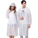 Vicloon Rain Poncho, Disposable Rain Poncho, Pack of 2, Unisex Reusable Transparent Raincoat, PEVA Portable Waterproof Rain Cape, Breathable Rain Jacket for Travel, Hiking, Cycling & Camping