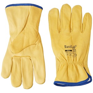Ruvigrab 321F Cowhide Leather Lined Glove for Cold