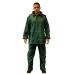 Gahibre Full Watersuit | Foldable and Lightweight Raincoat | Waterproof Work Suit | Complete Waterproof Set | Green, Size 3XL