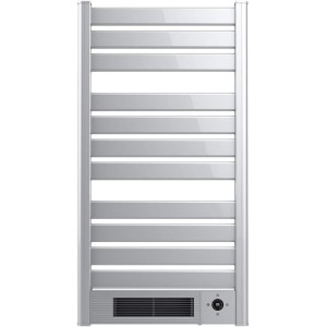 Cecotec Ready Warm 9780 Electric Bathroom Radiator Ceramic Towel. 2000 W, LED Screen, Remote Control, 24 Hour Timer, IPX1, Adjustable Temperature, Thermostat, Dark Grey, 15 m2