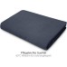 npluseins Pack of 2 Fitted Covers for Therapeutic Pillows, 1450.2049, 35–40 x 55–60 cm, Anthracite