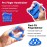 FitBeast Hand Trainer Finger Trainer, Grip Strength Trainer Training Set - 5 Pack, Adjustable Grip Trainer, Finger Training Device, Wrist Trainer, Training Ring & Stress Relief Grip Ball