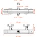 GRIFEMA G17005 Berlin Thermostat for Shower System, Shower Fitting Replacement Parts, Anti-scald, Chrome, Silver [Exclusive to Amazon]