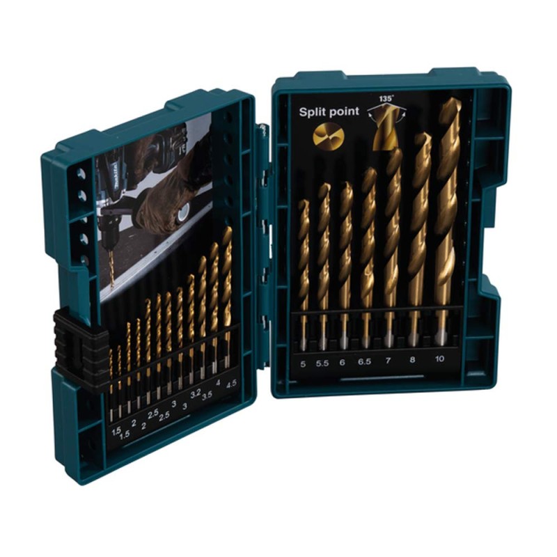 Makita D-67527 Bit Set, Blue/Gold
