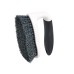 Amazon Basics Universal Scrubbing Brush, Pack of 2 (formerly AmazonCommercial Brand), Black/White