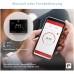 Garza - Wireless Wifi Smart Thermostat for Boiler and Heater, Programmable, Touchscreen, WiFi 2.4GHz, Remote Control via App and Alexa/Google Voice, Colour Black