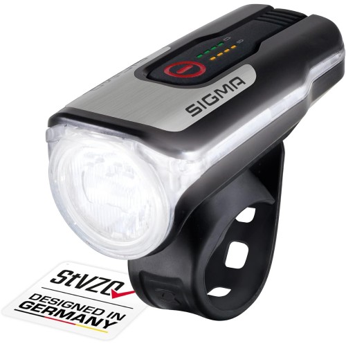 Sigma Sport unisex - adult Aura 80 USB headlight, black, one size