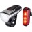SIGMA SPORT - LED bicycle light set Aura 80 and Blaze | StVZO approved, battery-operated front light and rear light with brake function