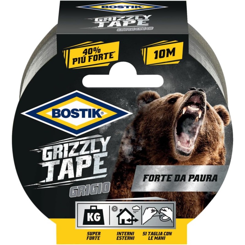 Bostik Grizzly Tape Black 10 m x 50 mm