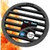 KOTARBAU Fireplace Grate, Diameter 18 cm, Round Grate, Fireplace, Ash Grate, Table Grate, Stove Grate, Fireplace, Replacement Parts, Accessories, Cast Iron Grate, Oven Grate, Grill Fireplace, Round