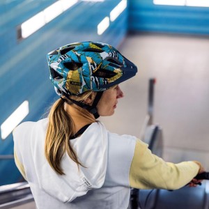 ABUS Aduro 2.0 градска велосипедна каска със светлина, универсална велосипедна каска със спортен дизайн за градски трафик, за жени и мъже