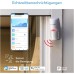 Garza - Smart WiFi Alarm System Kit for Home, 120dB Siren Motion Sensor and Door/Window Opening Alarm No Fees 2.4GHz WiFi Remote Control by App