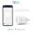 Garza - Pack of 2 Smart WiFi Plugs, Programmable, WiFi 2.4 GHz, with Consumption Display, Remote Control via App and Alexa/Google Voice Control, White