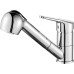 Ibergrif Roma Kitchen Tap, Sink Mixer Tap with Pull-Out Spray.
