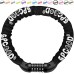 SPGOOD Bicycle Lock with Numbers and High Security Level, Bicycle Chain Lock, Number Code Combination Lock, Hardened Steel Chain Links, 14 Colours