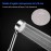 AOKKR Shower Head Bathroom High Pressure Shower Head Hand Shower with 1.5 m Shower Hose and Shower Head Holder, Stainless Steel 18/10 Large Rainfall Water-Saving Filter