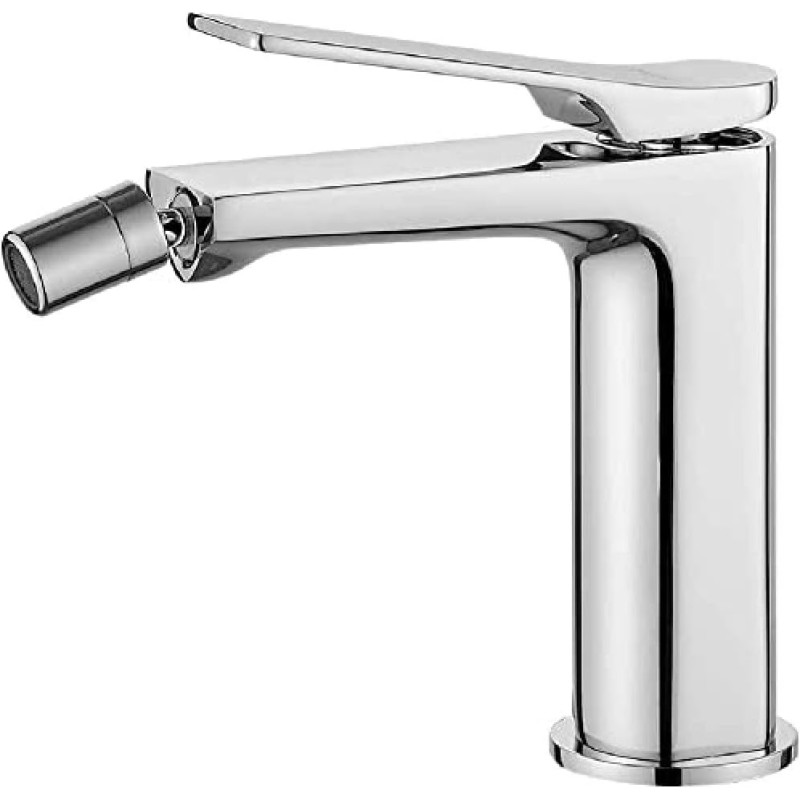 Ibergrif M15004 Washbasin Tap with Water-Saving Function Chrome Silver Bidet