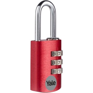 Yale - YE3CB/20/121/1/CO Standard Security 20mm Aluminium -Kombination Vorhängeschlos